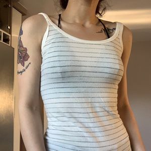 Striped Bebe top